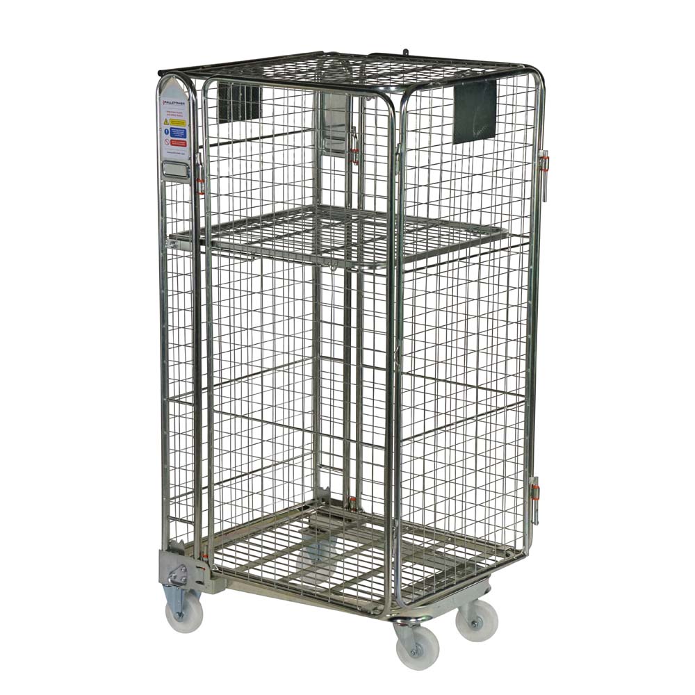 Palletower Bolsters Stock Of Used Roll Cages