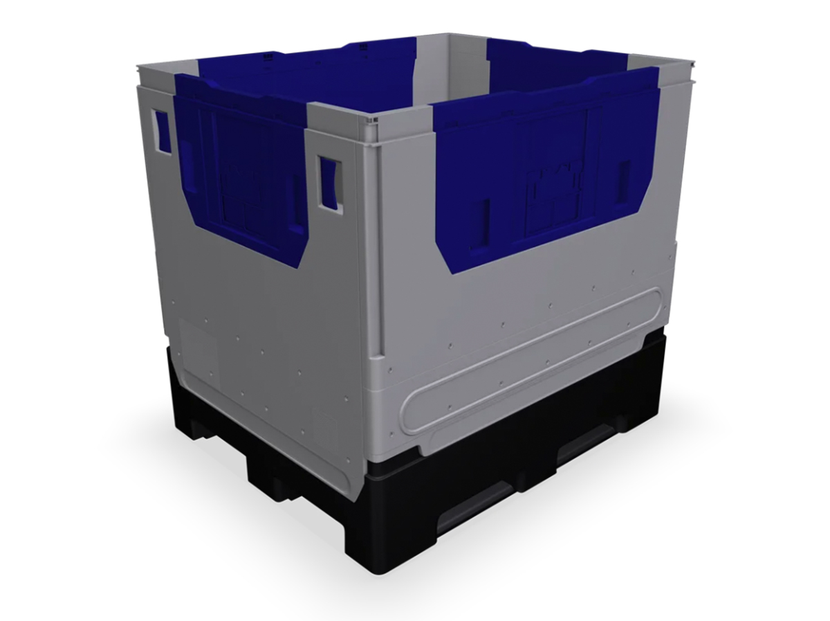 Tall Height Modular Collapsible Plastic Box Pallet