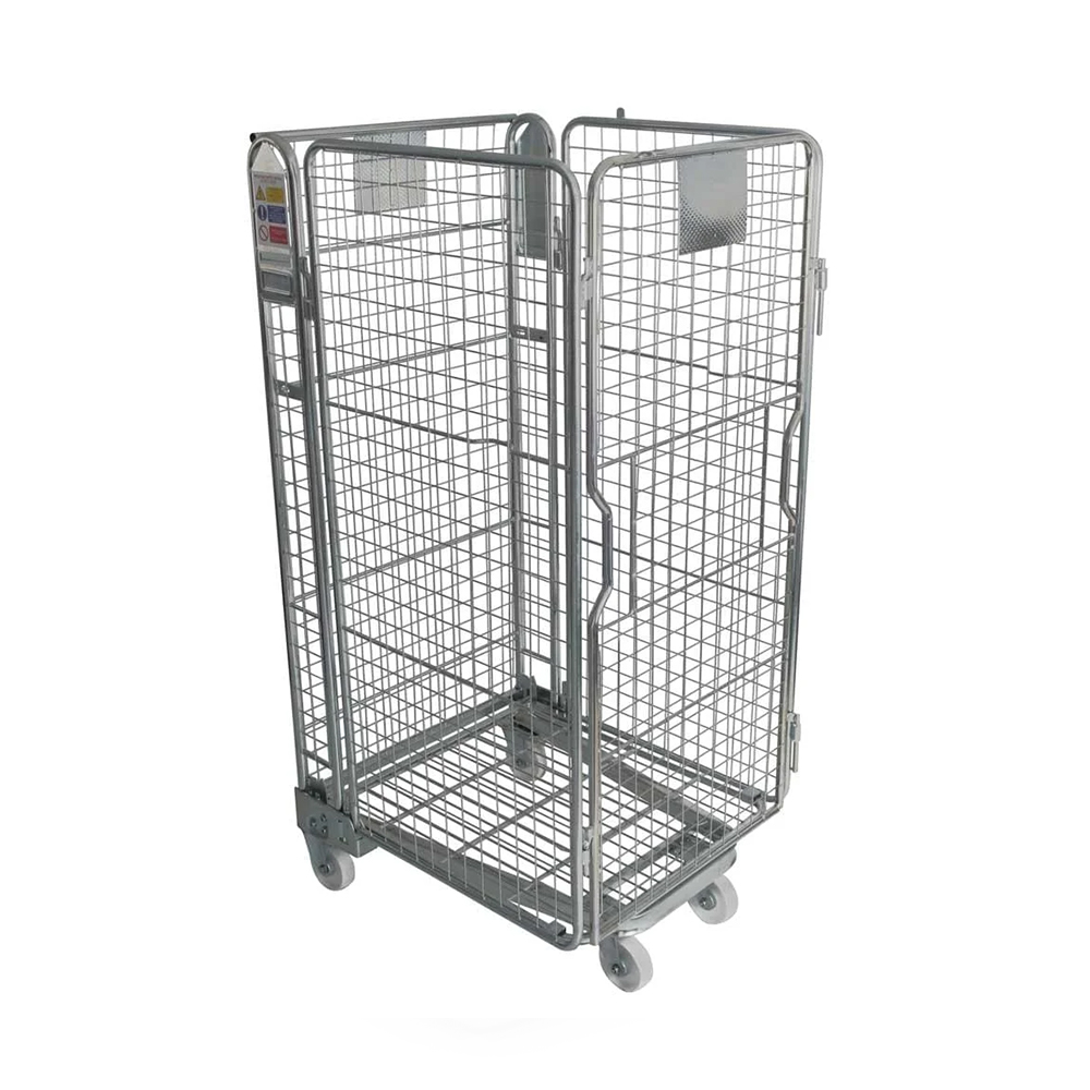 Four Sided Roll Pallet - Mesh Infill