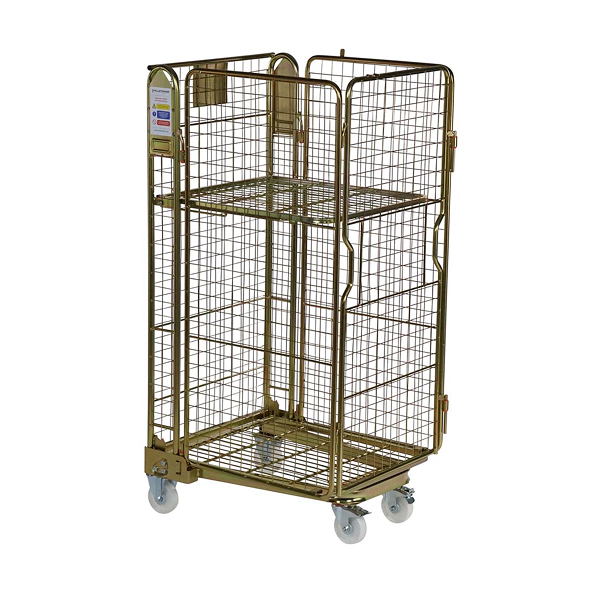 Four Sided Roll Pallet – Mesh Side Infill